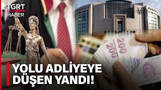 Mahkemelik Olmadan Önce Bir Daha Düşünün Avukat Ücretlerine Yüzde 90 Zam – TGRT Haber [upl. by Anialed]