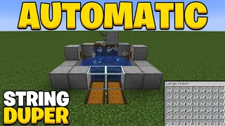 Automatic STRING Duplication 1201 Glitch Minecraft [upl. by Anahsek]