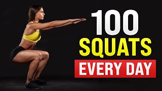 What Happens To Your Body When You Squat 100 Times Every Day [upl. by Barbe]