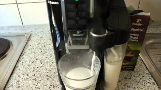 Cafissimo Latte Video Cappuccino per Knopfdruck zubereiten [upl. by Nesline787]