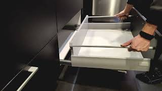 Remove Soft Close Kitchen Drawer and Tighten the Slides [upl. by Martell]