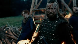 Vikings  Harald amp Halfdan burn french Soldiers alive 4x6 Full HD [upl. by Silbahc475]