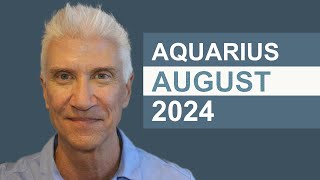 AQUARIUS August 2024 · AMAZING PREDICTIONS [upl. by Anitnamaid26]