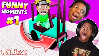 ROBLOX Funny Moments 🤣🤣 In Become Forklift Certified Obby  Roblox Funny Moments p4gamerz [upl. by Bremer116]