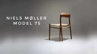 Niels Moller Model 75 Side Chair [upl. by Llednik]