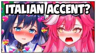 Kronii Suddenly Speaks In Italian Accent Raora 【Hololive EN】 [upl. by Sualohcin156]