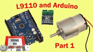 L9110 with Arduino Code – Part 1 How to Control DC motor Speed and Direction [upl. by Rannug320]