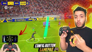 How To Play eFootBall 2024 Mobile with the GamePad Config  Pes 24 Gamepad X3 joystick [upl. by Einram]