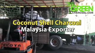 Coconut Shell Charcoal Exporter Malaysia [upl. by Eiwoh601]