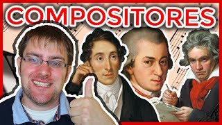 COMPOSITORES ALEMÃES E SUA PRONÚNCIA EM ALEMÃO  Beethoven Mozart Bach [upl. by Boyt]