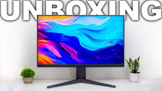 LG 32GR93U 4K 144Hz Gaming Monitor Unboxing [upl. by Trust228]