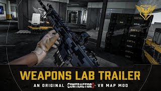 Contractors VR  Aerosphere Weapons Lab Gameplay Trailer [upl. by Letnwahs]