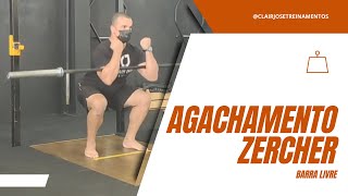 Agachamento Zercher [upl. by Nede]