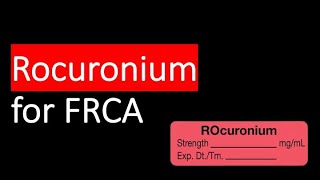 Rocuronium [upl. by Citarella]