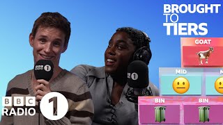 Youve ruined Christmas Eddie Redmayne amp Lashana Lynch rank themed days in Brought to Tiers [upl. by Calisa]