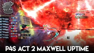 Act 2 Maxwell Uptime P4S  FFXIV [upl. by Lemmuela538]