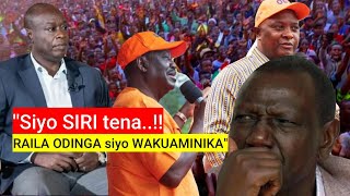 HAKUNA KUOGOPA Raila FIRES fresh WARNINGS to RUTO as GACHAGUA watches [upl. by Drugi]