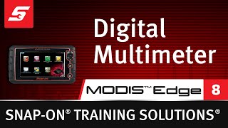 Digital Multimeter MODIS Edge™ Pt 813  Snapon Training Solutions® [upl. by Fatma53]