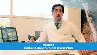 Varices  Cirugía Vascular Periférica  Clínica MEDS [upl. by Ipoillak]