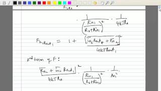 Lecture 15 Noise Figure of Cascaded Systems [upl. by Gazzo104]