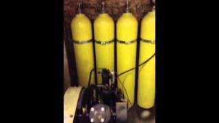 3000 PSI AIR COMPRESSOR BUILD FOR BUDDYS SHOP [upl. by Gnous]