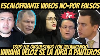 Villavicencio ¿Era alcahuete Para hacer videos NOPOR contra Viviana Veloz y otras personas [upl. by Hazaki]