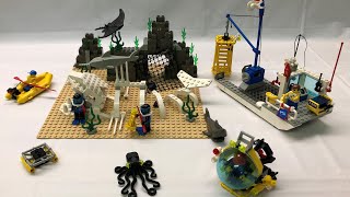 LEGO 6559  Deep Sea BountyWhales Grave  Speed build [upl. by Spenser711]