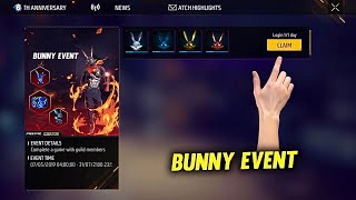 BUNNY EVENT FREE FIRE 🔥 [upl. by Acinoev]