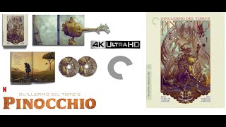 Guillermo del Toro’s Pinocchio The Criterion Collection 4K Ultra HD amp Bluray [upl. by Ricard]