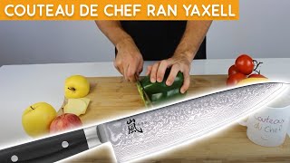 Présentation du couteau de chef RAN Yaxell  Couteauxduchef [upl. by Laura603]