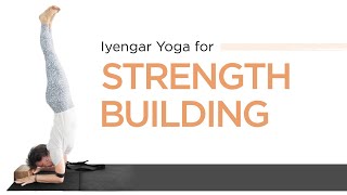 Iyengar Yoga to Build StrengthIntermediate Level [upl. by Annayd206]