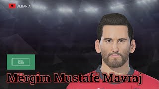 Mërgim Mustafë Mavraj  PES Clasico Face Bodyamp Stats [upl. by Oap]