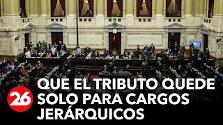 Diputados aprobó los cambios en el Impuesto a las Ganancias [upl. by Femmine158]