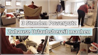 3 Stunden Powerputz – Haus ready für den Urlaub Wohnzimmer Küche amp Bad im Fokus l Big Mary [upl. by Aynotahs]