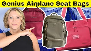 6 Genius Airplane Seat Personal Item Bags Youll Want to Know About [upl. by Aiclef]