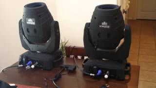 Wireless DMX for moving heads [upl. by Etnaid677]