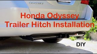 Honda Odyssey Trailer Hitch Installation [upl. by Latnahc607]