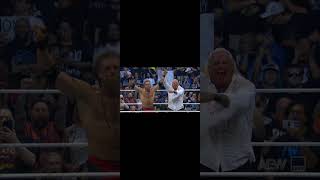 Gangrel Helps Adam Copeland Win His Match At AEW Ppv [upl. by Akimas]