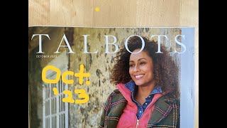 TALBOTS CATALOG🍂OCTOBER 2023 🌻WOMENS CLOTHING SIZES 024🍁 [upl. by Bander]