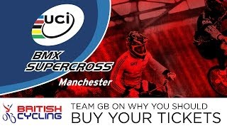 BMX Supercross World Cup Live In Manchester [upl. by Lynnelle]