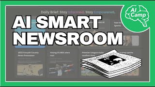 Stay Informed with BriefAI Smart News Recommendation System  AI Camp 2023 [upl. by Marmion]