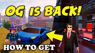 OG Jailbreak is BACK How to get OG Vehicles Code Season 21 Update Roblox Jailbreak [upl. by Albrecht]