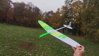 F3K Mini Dart 2 DLG  maiden flight [upl. by Eelrak]