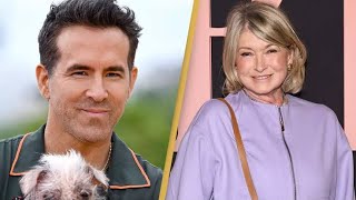 Ryan Reynolds Responds to Martha Stewarts Not So Funny Remark with Classic Humor [upl. by Aelber]