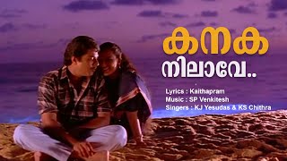 Kanaka nilave  Kauravar  Malayalam Super Hit Movie  Mammootty [upl. by Alyss]