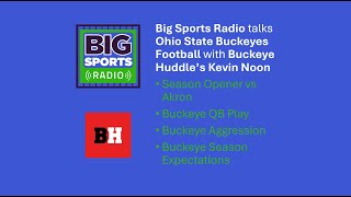 Ohio State Buckeyes Football Preview with Kevin Noon of Buckeye Huddle Big Sports Radio S3 Ep3 [upl. by Andel]