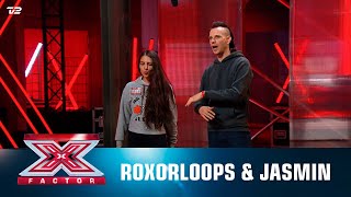 Roxorloops amp Jasmin synger ’Stand By Me Beautiful Girls Just The Way You Are’  Audition  TV 2 [upl. by Eadwina]