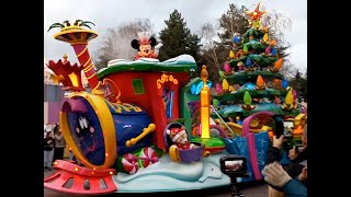 Desfile de Navidad de Disneyland Paris 2022 [upl. by Anital]