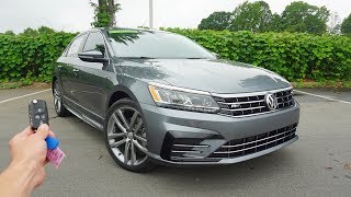 2019 Volkswagen Passat 20T SE RLine Start Up Walkaround Test Drive and Review [upl. by Kutzenco449]