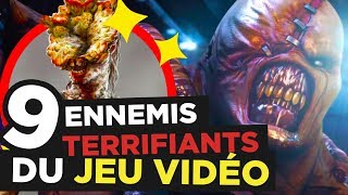 9 ENNEMIS les PLUS TERRIFIANTS DU JEU VIDEO [upl. by Terbecki]